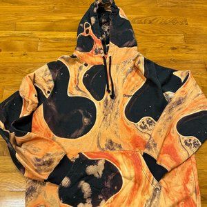 Supreme Andres Serrano 17AW Parka Hoodie Blood and Semen Black Mens L